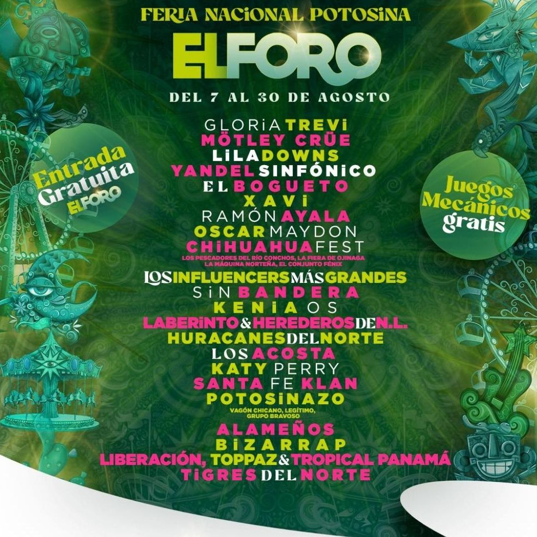 Presentan Cartelera Oficial de la Fenapo 2026 en San Luis Potosí